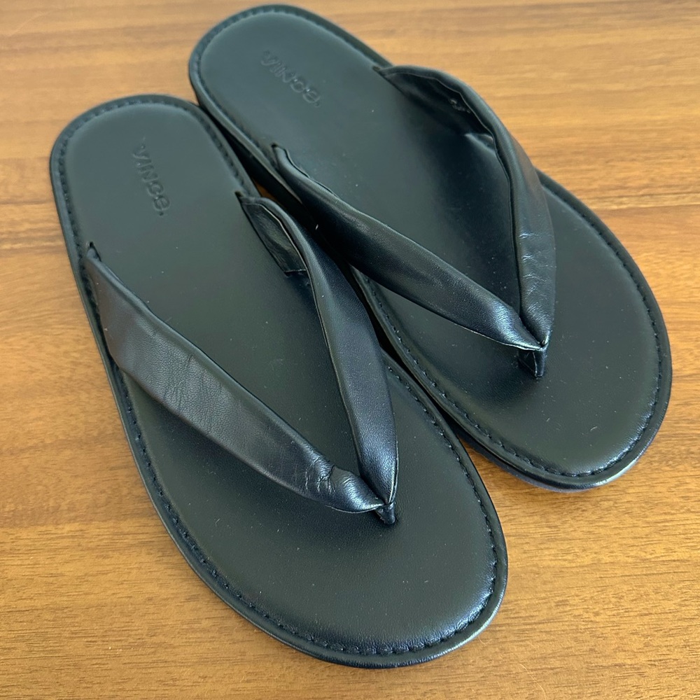 VINCE Black Sandal Size 7.5 NWT
